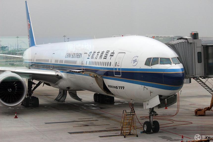 南方航空公司,选择泰雷兹为其全新的b777机队配备最先进的avant系统