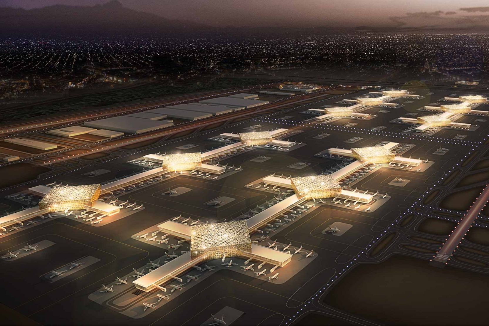 哈马德国际机场旅客航站楼综合体|卡塔尔|文化遗产|海浪_新浪新闻