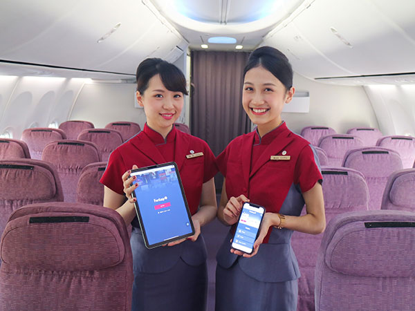 中华航空737客舱服务再升级 机上无线影音娱乐系统全新上线