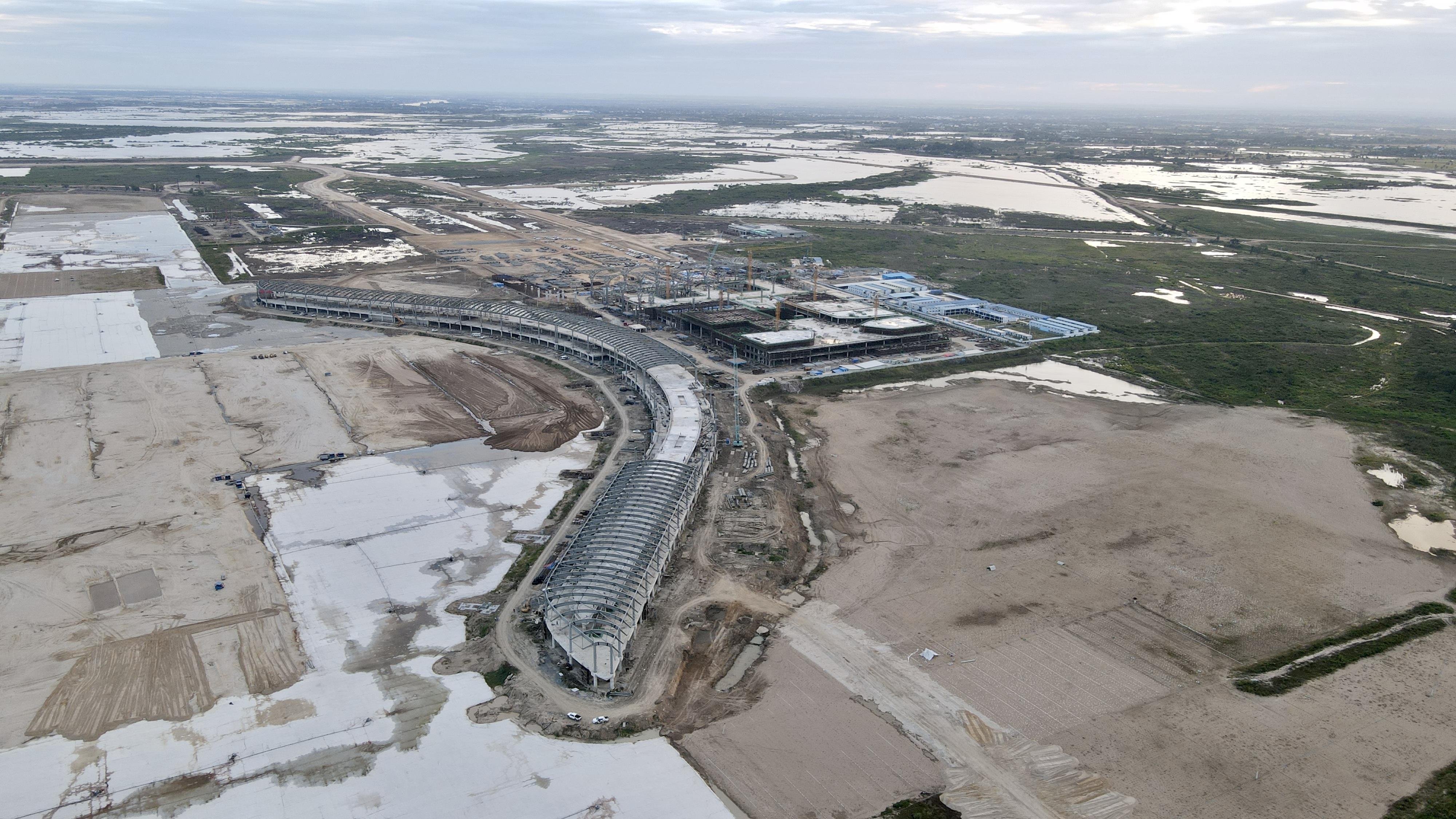 中企承建柬埔寨金边新机场正式命名为德崇国际机场 为4F级 - 民航 - 航空圈——航空信息、大数据平台