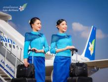 老挝航空发布2022空姐新制服