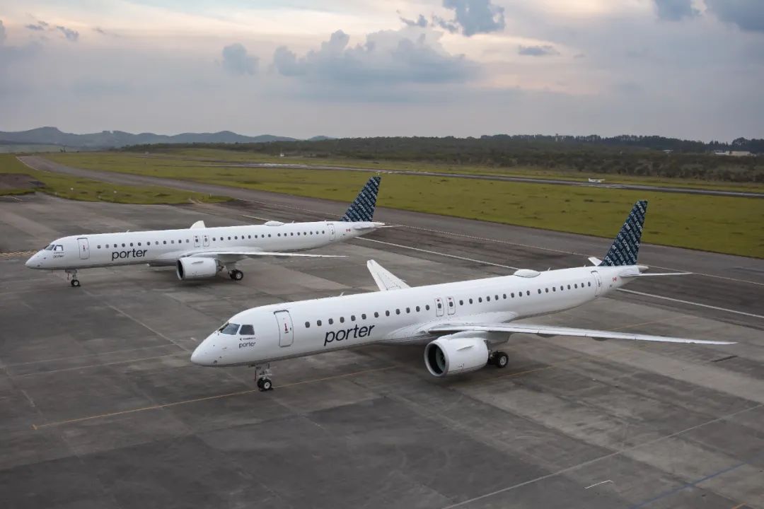 波特航空接收其首架巴航工业E195-E2飞机