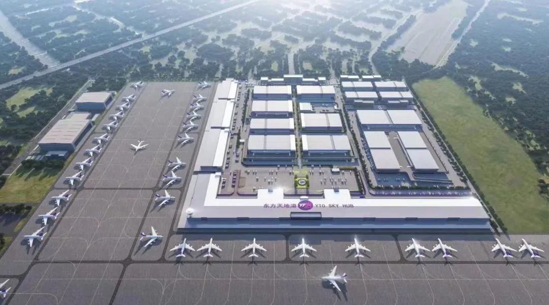 嘉兴全球航空物流枢纽项目开工 包括嘉兴机场工程和圆通物流工程
