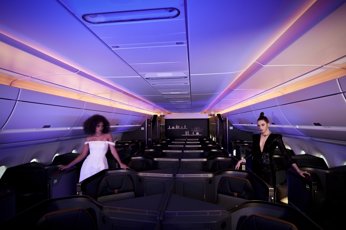 三万英尺的时尚秀：星宇航空时尚大片登上A350机舱