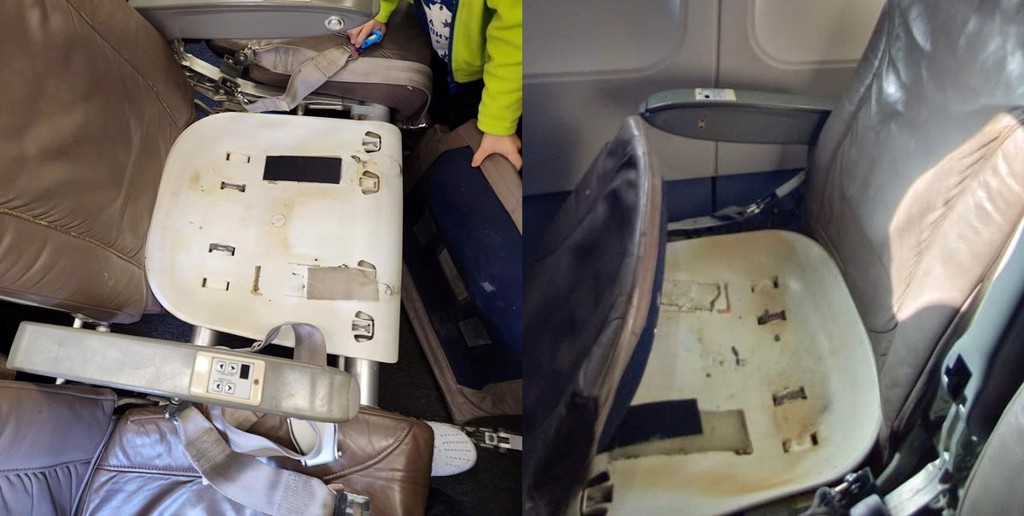 台湾男子乘坐菲律宾飞机 空中“椅垫起飞”如同买了“站票”