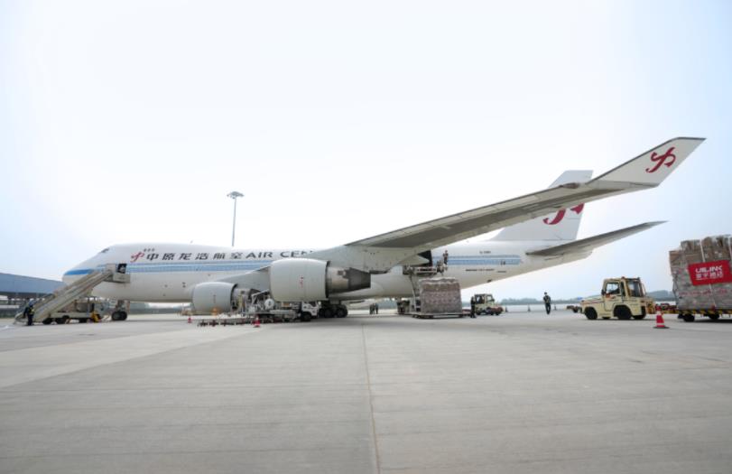 河南本土货航首条定期洲际货运航线开通 中原龙浩波音747直飞布达佩斯