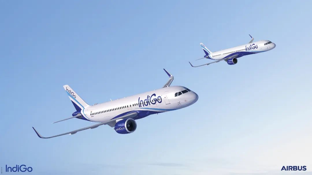 靛蓝航空订购500架空客A320 创商业航空史上最大单笔订单纪录