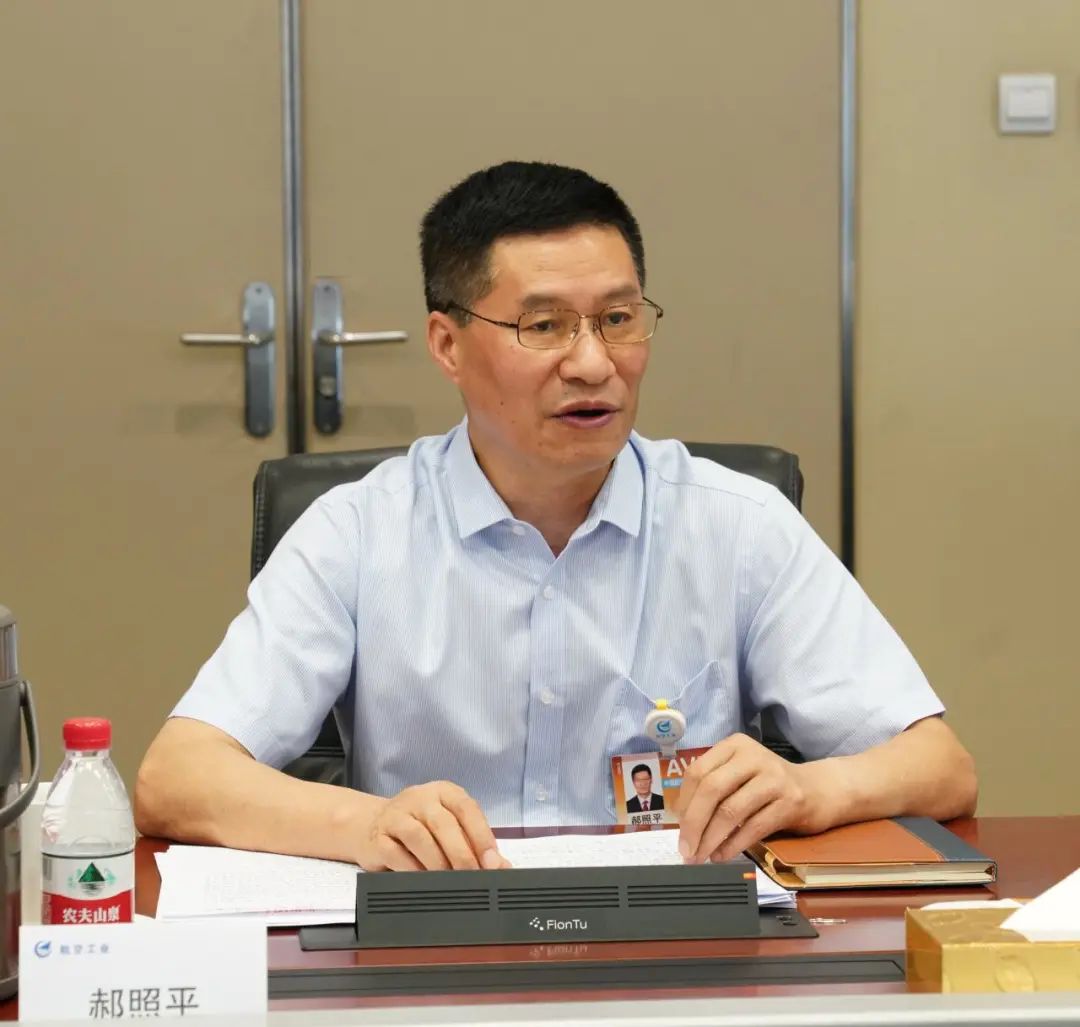 中国航空工业集团总经理郝照平会见河北省长王正谱