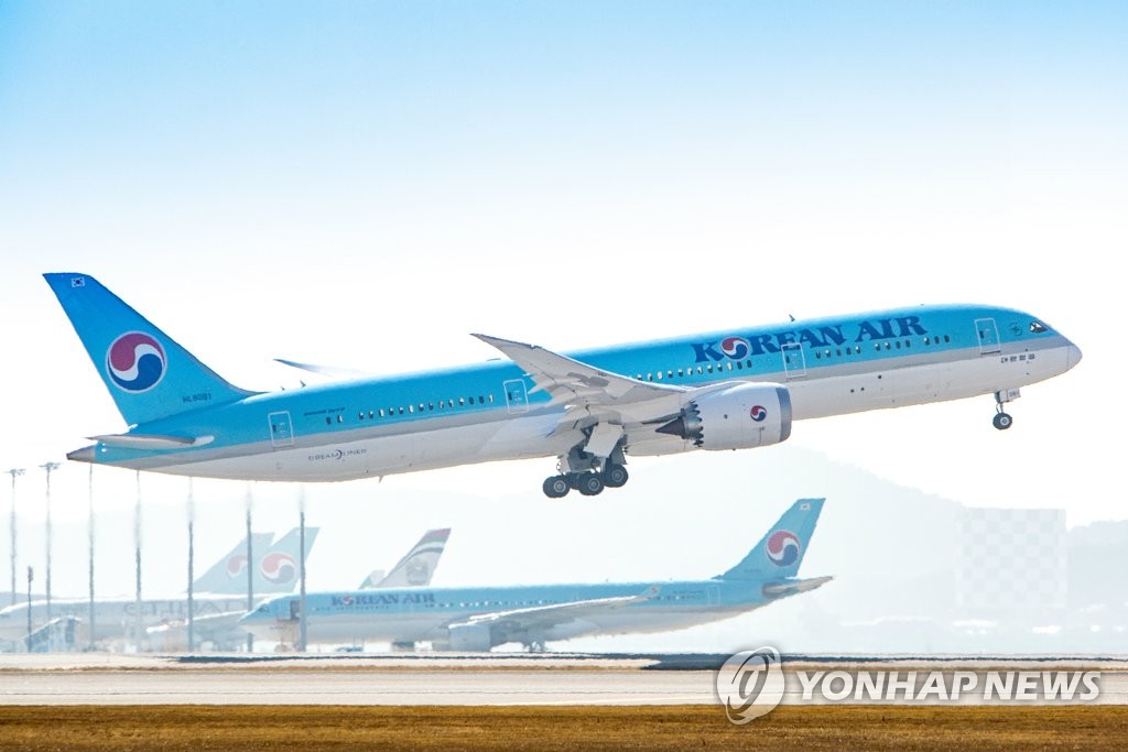 大韩航空仁川至香港航线下月将实现增班