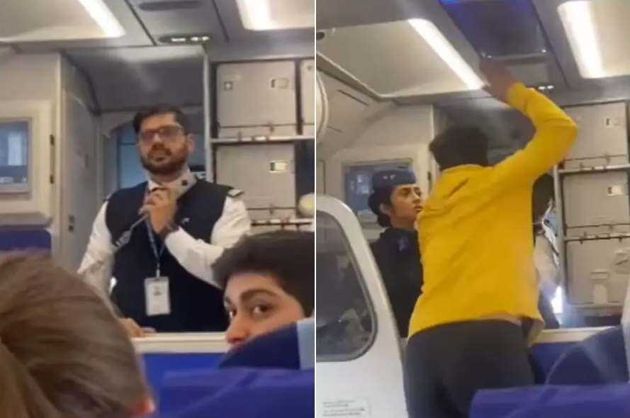 印度一航班延误10小时 男乘客飞扑狠揍机长  
