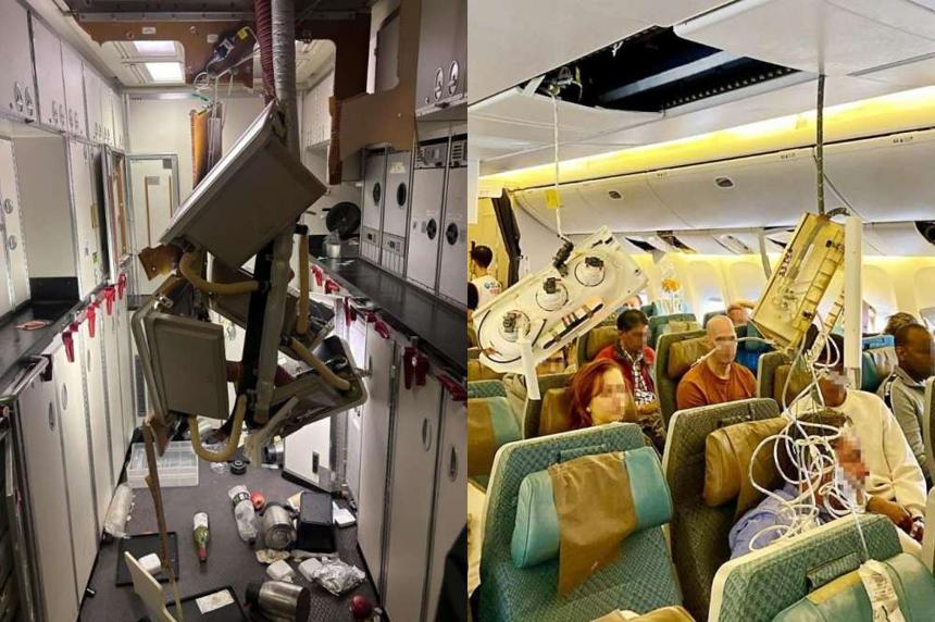 新加坡航空遭乱流事故至少85人送医院救治 还有58人住院治疗