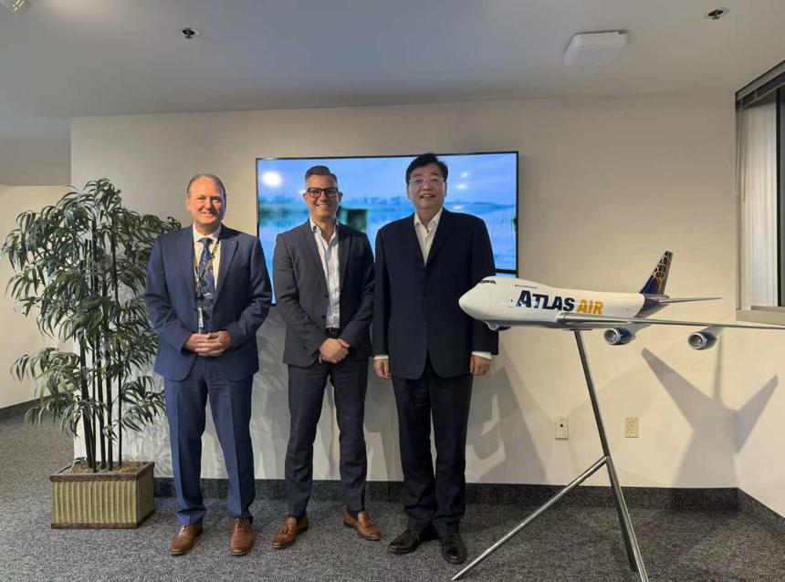 优化航线网络 发力枢纽建设 中豫航空代表团调研走访北美客户