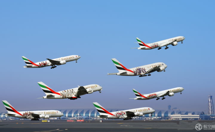 今年6月是阿联酋航空接收首架波音777客机20周年纪念，目前，阿联酋航空共有156架波音777客机