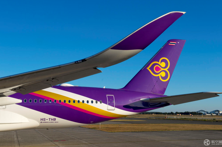 泰国国际航空8月30日在法国图卢兹顺利接收了其首架A350-900飞机