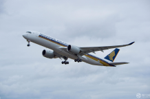 新加坡航空接收其首架A350XWB宽体飞机