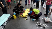 台湾​日月潭景区首例无人机坠落伤人 景区将禁止无人机