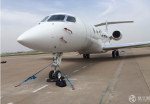 中国首架境内注册G650飞机加入金鹿公务机队
