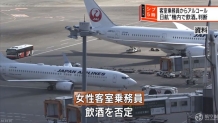 日本航空空姐在国际航班上偷喝香槟　遭公司处分