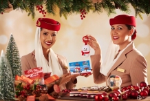 阿联酋航空将供应50万份圣诞机上餐食