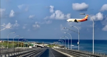 金鹏航空全货机运力“紧急带货”飞抵马尔代夫首都马累