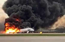 俄罗斯航班紧急降落时起火 41人人罹难包括1名空乘