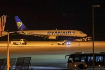 瑞安航空一国际航班惊传炸弹威胁 两国派出战机护航