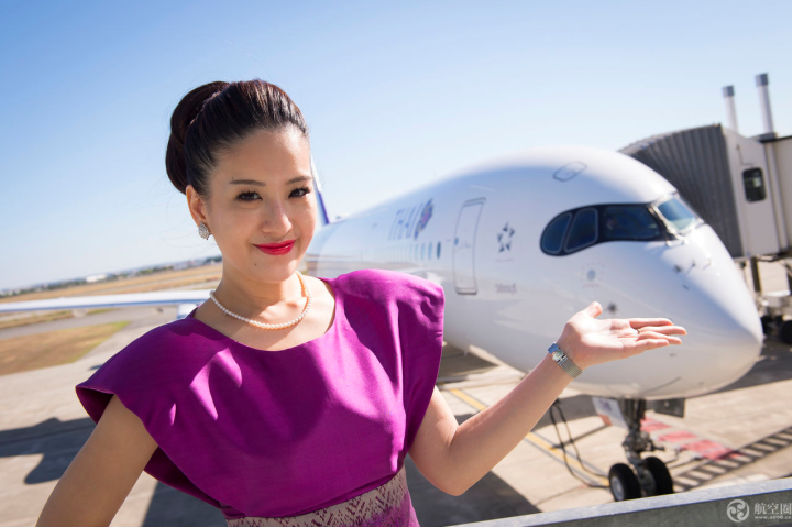 泰国国际航空8月30日在法国图卢兹顺利接收了其首架A350-900飞机