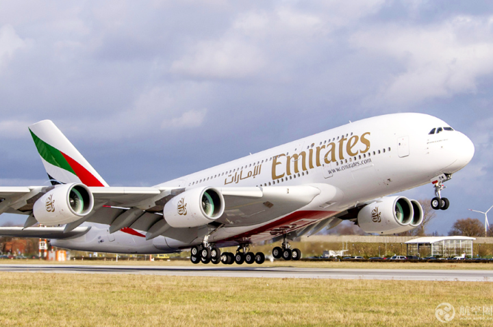 阿联酋航空接收的第75架空中客车A380。