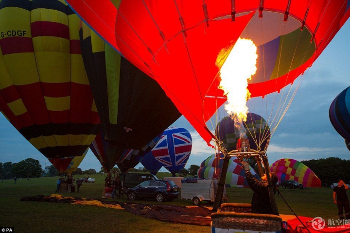 6月19日，英国伦敦举行一年一度的市长热气球比赛，为市长基金募集善款
