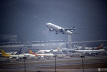 香港机场10月客运量为540万人次 同比下降13%