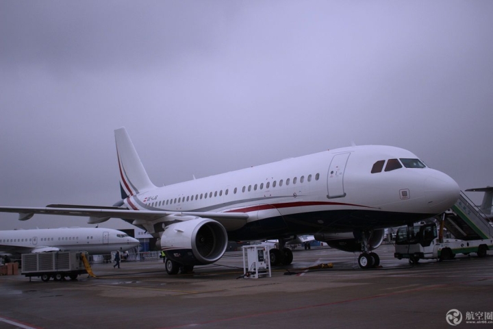 空中客车ACJ319公务机，可搭载19人，可用于VIP包机。